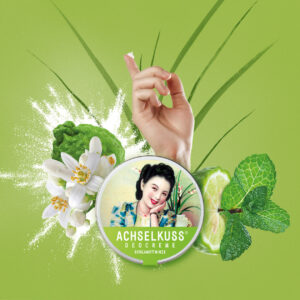 ACHSELKUSS Deocreme Bergamottminze