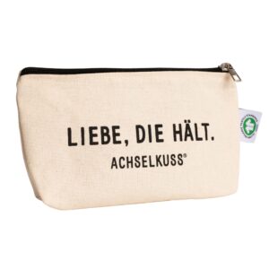 ACHSELKUSS Kosmetiktasche schwarz