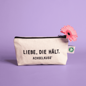 ACHSELKUSS Kosmetiktasche schwarz