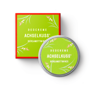 ACHSELKUSS Mini Deocreme Bergamottminze
