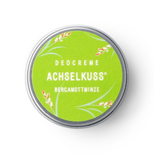 ACHSELKUSS Deocreme Mini Bergamottminze